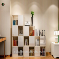 cheap modern furniture design wooden book shelf