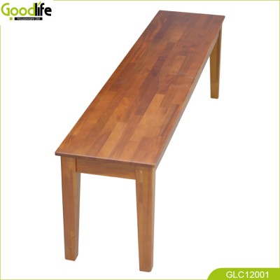 Wooden furniture Mahogany long solid wood bench