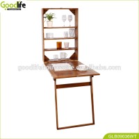 Solid wood teak wood folding table for outdoor